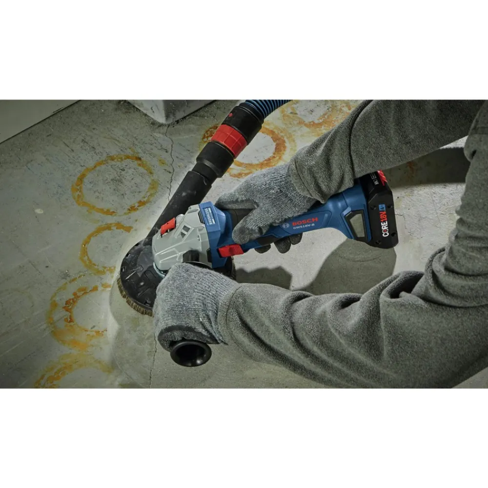Hot Factory Reconditioned 18V Brushless Lithium-Ion 4-1/2 in. Cordless Angle Grinder Kit (4 Ah) Angle Grinders