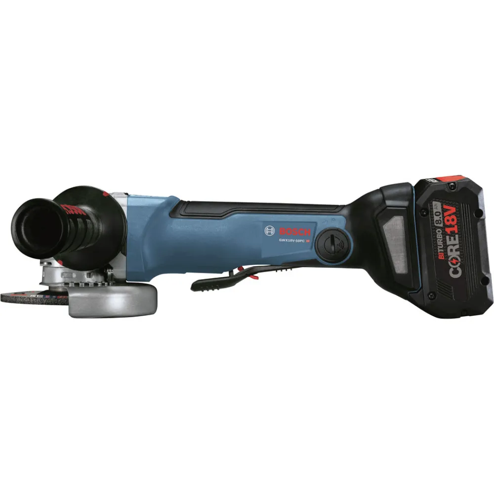 Best Factory Reconditioned 18V X-LOCK Brushless Lithium-Ion 4-1/2 - 5 in. Cordless Angle Grinder Kit (8 Ah) Angle Grinders