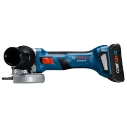 Best Factory Reconditioned 18V Lithium-Ion Brushless 4-1/2 in. Cordless X-LOCK Angle Grinder Kit (4 Ah) Angle Grinders
