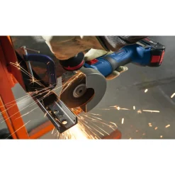 Best Factory Reconditioned 18V Lithium-Ion Brushless 4-1/2 in. Cordless X-LOCK Angle Grinder Kit (4 Ah) Angle Grinders