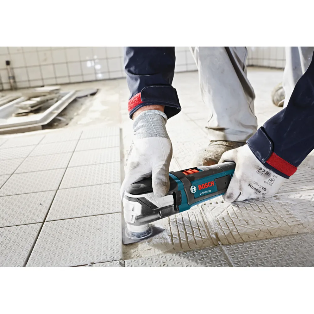 Best Factory Reconditioned 5.5 Amp StarlockMax Oscillating Multi-Tool Kit with 8-Pc Accessory Kit Multi Tools