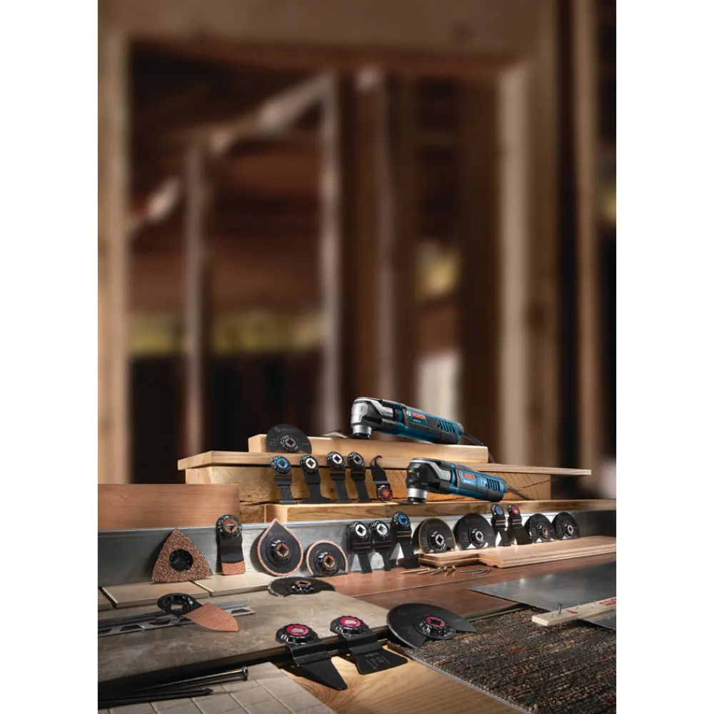 Best Factory Reconditioned 5.5 Amp StarlockMax Oscillating Multi-Tool Kit with 8-Pc Accessory Kit Multi Tools