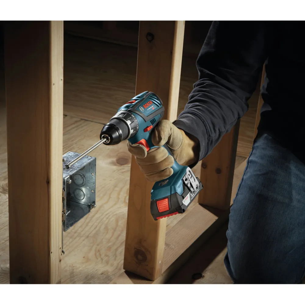Online Factory Reconditioned 18V Lithium-Ion 1/2 in. Cordless Hammer Drill Driver Kit (2 Ah) Hammer Drills