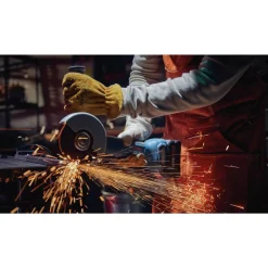 Discount Factory Reconditioned 18V Brushless Lithium-Ion 4-1/2 - 5 in. Cordless Angle Grinder with Paddle Switch (Tool Only) Angle Grinders