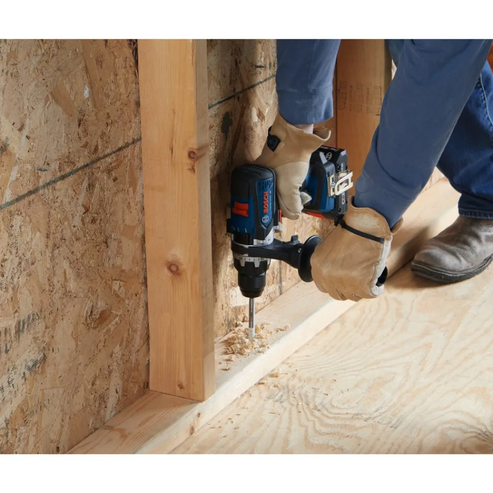 Factory Reconditioned 18V Brushless Lithium-Ion 1/2 in. Cordless Connected-Ready Hammer Drill Driver Kit with 2 Batteries (4 Ah) Hammer Drills