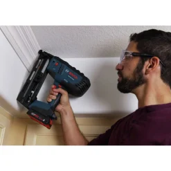 Best Factory Reconditioned 18V Lithium-Ion Brushless 16-Gauge Cordless Angled Finish Nailer Kit (2 Ah) Nailers & Staplers