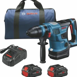 Online Factory Reconditioned 18V Brushless Lithium-Ion 1-1/4 in. Cordless PROFACTOR SDS-Plus Bulldog Rotary Hammer Kit with 2 Batteries (8 Ah) Concrete Tools|Demo And Breaker Hammers