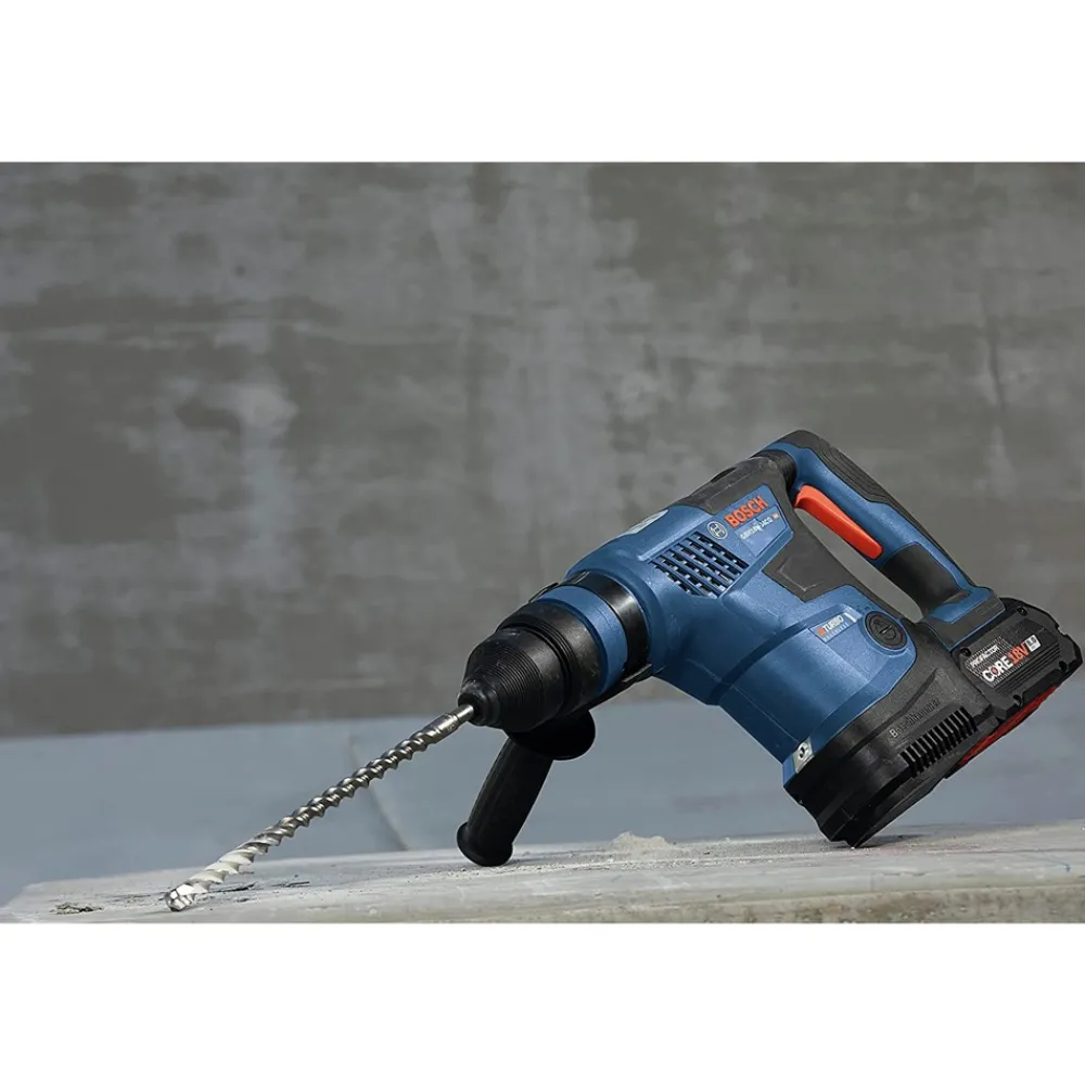 Online Factory Reconditioned 18V Brushless Lithium-Ion 1-1/4 in. Cordless PROFACTOR SDS-Plus Bulldog Rotary Hammer Kit with 2 Batteries (8 Ah) Concrete Tools|Demo And Breaker Hammers