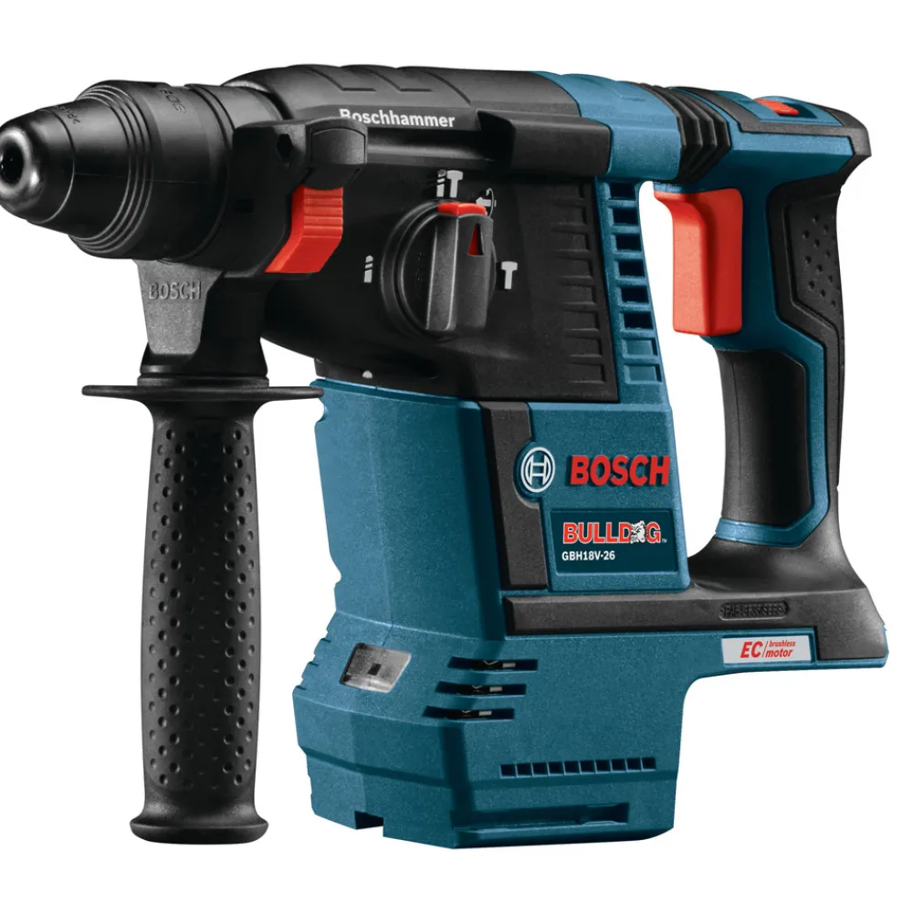 Factory Reconditioned 18V Lithium-Ion EC Brushless SDS-Plus Bulldog 3/4 in. Cordless Rotary Hammer Drill (Tool Only) Hammer Drills