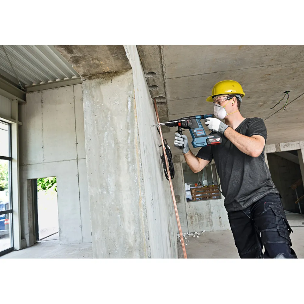 Factory Reconditioned 18V Lithium-Ion EC Brushless SDS-Plus Bulldog 3/4 in. Cordless Rotary Hammer Drill (Tool Only) Hammer Drills