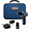 Sale Factory Reconditioned 12V Max EC Brushless Lithium-Ion 3/8 in. Cordless Drill Driver Kit (2 Ah) Drill Drivers