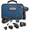 New Factory Reconditioned 12V Lithium-Ion Max FlexiClick 5-In-1 1/4 in. Cordless Drill Driver System Kit (2 Ah) Drill Drivers