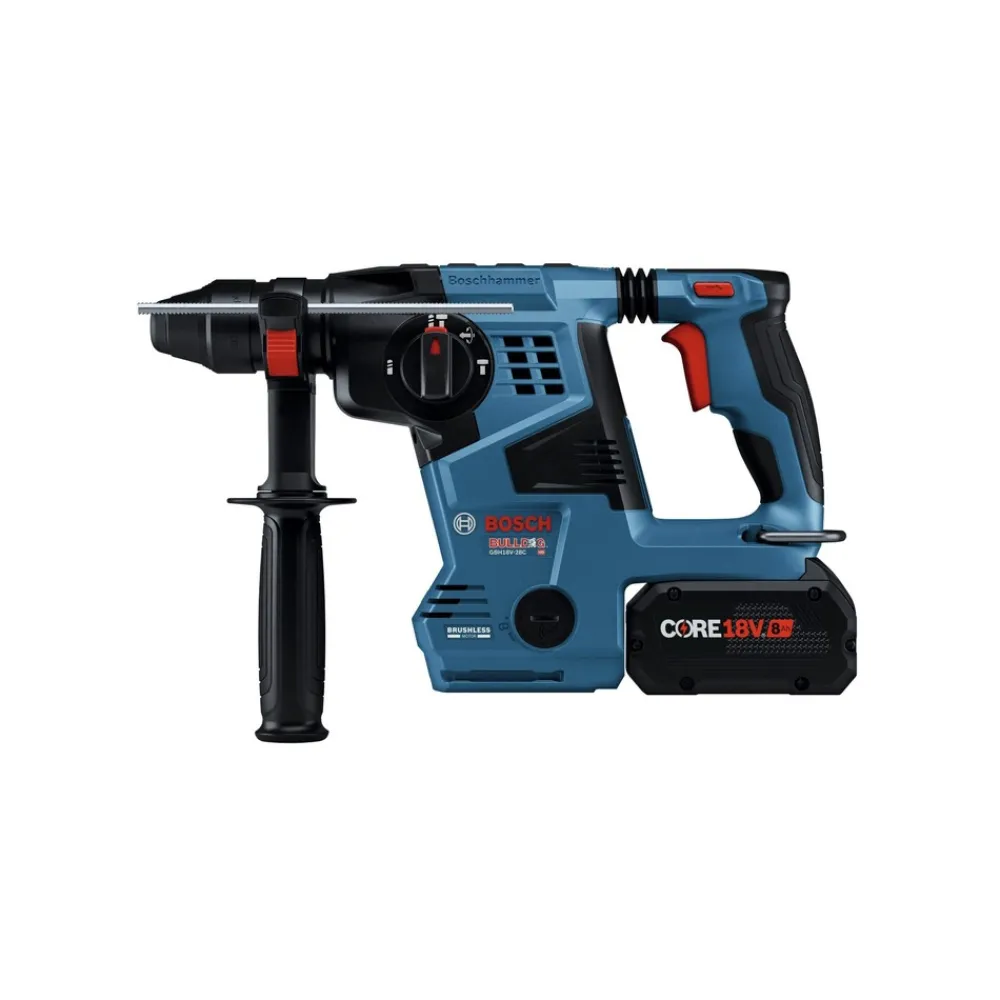 Online Factory Reconditioned 18V Brushless Connected-Ready SDS-Plus Bulldog Lithium-Ion 1-1/8 in. Cordless Rotary Hammer Kit with 2 Batteries (8 Ah) Concrete Tools|Demo And Breaker Hammers