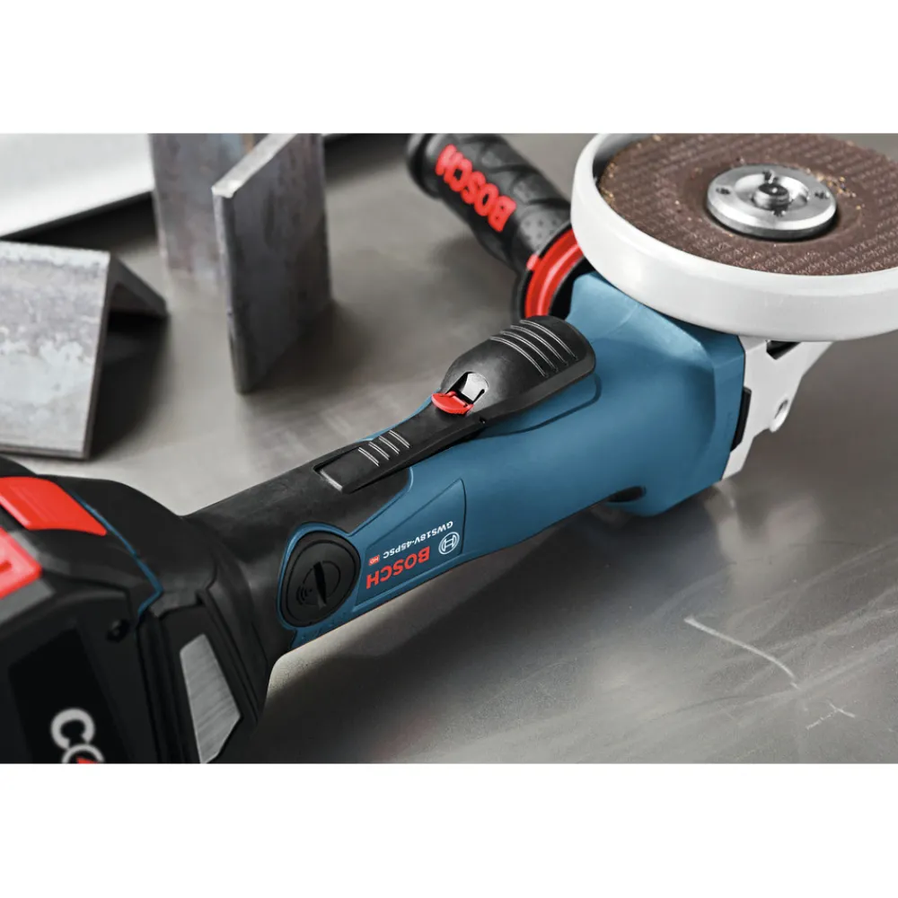 Outlet Factory Reconditioned 18V EC/4-1/2 in. Brushless Connected-Ready Angle Grinder with Paddle Switch (Tool Only) Angle Grinders