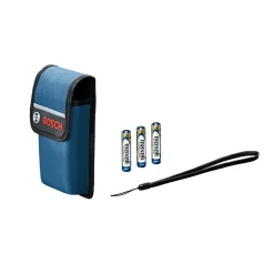 Clearance Factory Reconditioned 400 ft Cordless Bluetooth Laser Measure with Camera Viewfinder and AA Batteries Kit Measuring Tools