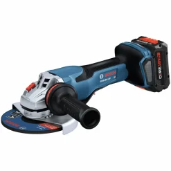 Best Factory Reconditioned 18V PROFACTOR Brushless Lithium-Ion 5 - 6 in. Cordless Angle Grinder Kit with Paddle Switch (8 Ah) Angle Grinders