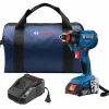 Outlet Factory Reconditioned 18V Freak Lithium-Ion 1/4 in. and 1/2 in. Cordless Two-In-One Bit/Socket Impact Driver Kit (2 Ah) Impact Drivers|Impact Drivers