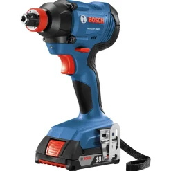 Outlet Factory Reconditioned 18V Freak Lithium-Ion 1/4 in. and 1/2 in. Cordless Two-In-One Bit/Socket Impact Driver Kit (2 Ah) Impact Drivers|Impact Drivers