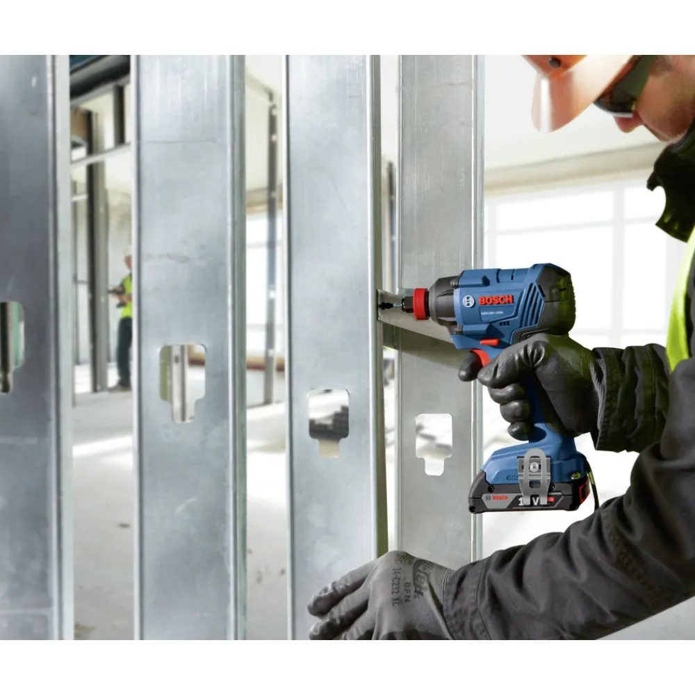 Outlet Factory Reconditioned 18V Freak Lithium-Ion 1/4 in. and 1/2 in. Cordless Two-In-One Bit/Socket Impact Driver Kit (2 Ah) Impact Drivers|Impact Drivers