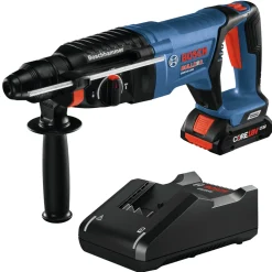 Hot Factory Reconditioned 18V EC Brushless Lithium-Ion SDS-Plus Bulldog 1 in. Cordless Rotary Hammer Kit (4 Ah) Concrete Tools|Demo And Breaker Hammers