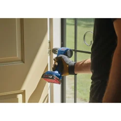 Discount Factory Reconditioned 18V Lithium-Ion Brushless 1/2 in. Cordless Compact Drill Driver Kit with 2 Batteries (2 Ah) Drill Drivers