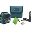 Discount Factory Reconditioned Green-Beam Self-Leveling Cross-Line Laser Measuring Tools