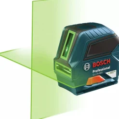 Discount Factory Reconditioned Green-Beam Self-Leveling Cross-Line Laser Measuring Tools