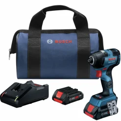 Hot Factory Reconditioned 18V EC Brushless Lithium-Ion 1/4 In. Cordless Hex Impact Driver Kit with (2) 4 Ah Batteries Impact Drivers|Impact Drivers