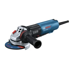 Clearance Factory Reconditioned 120V 13 Amp 5 in. Corded Angle Grinder with Brake and No Lock-On Paddle Switch Angle Grinders