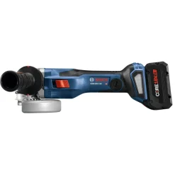 Outlet Factory Reconditioned 18V PROFACTOR Brushless Connected-Ready Lithium-Ion 5 in. - 6 in. Cordless Angle Grinder Kit with Slide Switch (8 Ah) Angle Grinders