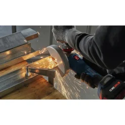 Outlet Factory Reconditioned 18V PROFACTOR Brushless Connected-Ready Lithium-Ion 5 in. - 6 in. Cordless Angle Grinder Kit with Slide Switch (8 Ah) Angle Grinders