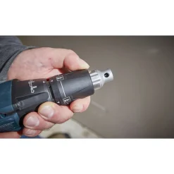 Clearance Factory Reconditioned 18V Brushless Lithium-Ion 1/4 in. Cordless Hex Screwgun Kit (4 Ah) Screw Guns