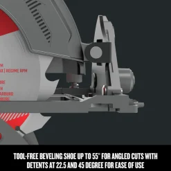 Factory Reconditioned 15 Amp 7-1/4 in. Corded Circular Saw Circular Saws|Scroll Saws