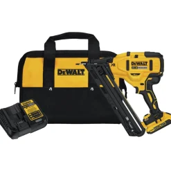 Online Factory Reconditioned 20V MAX XR 15 Gauge Cordless Angled Finish Nailer Nailers & Staplers