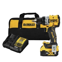 New Factory Reconditioned 20V MAX XR Lithium-Ion Brushless 1/2 in. Cordless Drill Driver Kit (5 Ah) Drill Drivers