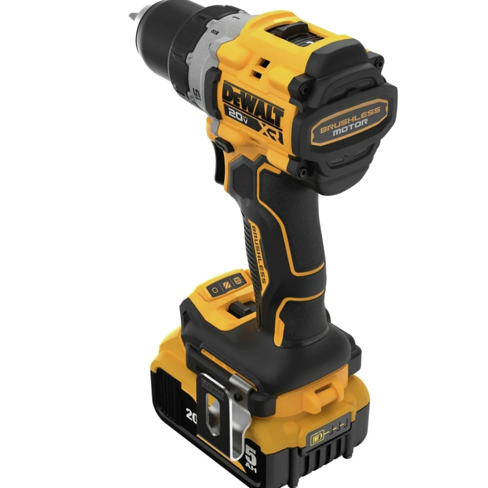 New Factory Reconditioned 20V MAX XR Lithium-Ion Brushless 1/2 in. Cordless Drill Driver Kit (5 Ah) Drill Drivers