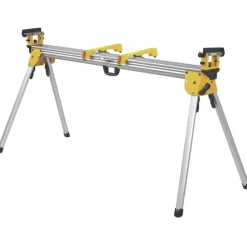 Discount Factory Reconditioned 9 in. x 150 in. x 32 in. Heavy-Duty Miter Saw Stand - Silver Power Tool Accessories