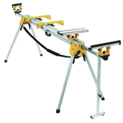 Discount Factory Reconditioned 9 in. x 150 in. x 32 in. Heavy-Duty Miter Saw Stand - Silver Power Tool Accessories