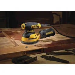 Best Factory Reconditioned 5 in. Variable Speed Random Orbital Sander with Pad Sanders & Polishers