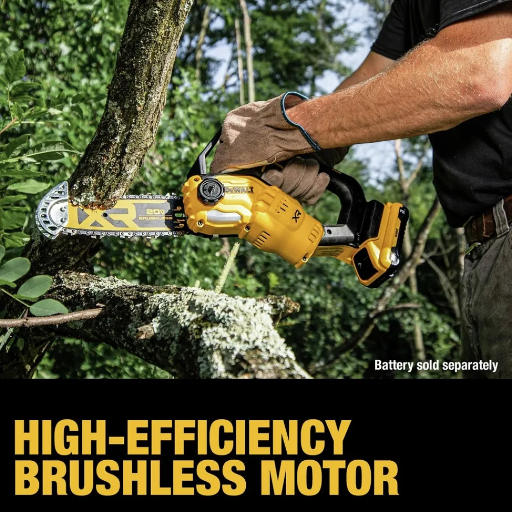 Factory Reconditioned 20V MAX Lithium-Ion Brushless 8 in. Cordless Pruning Chainsaw (Tool Only) Chainsaws