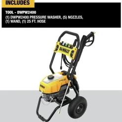 Hot Factory Reconditioned 13 Amp 2400 PSI 1.1 GPM Cold-Water Corded Pressure Washer Pressure Washers