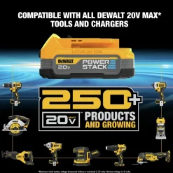 Outlet Factory Reconditioned 20V MAX POWERSTACK 1.7 Ah Compact Lithium-Ion Battery Power Tool Accessories