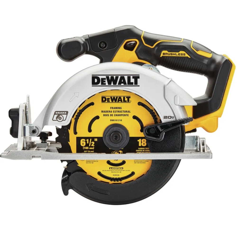 Discount Factory Reconditioned 20V MAX Brushless Lithium-Ion 6-1/2 in. Cordless Circular Saw (Tool Only) Circular Saws|Scroll Saws