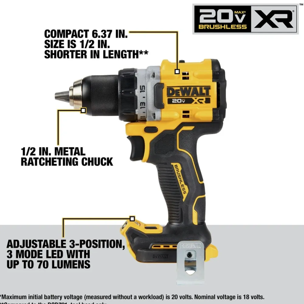 Online Factory Reconditioned 20V MAX XR 1/2 in. Cordless Drill Driver and 20V MAX ATOMIC 1/4 in. Cordless Impact Driver Combo Kit (2 Ah) Combo Kits