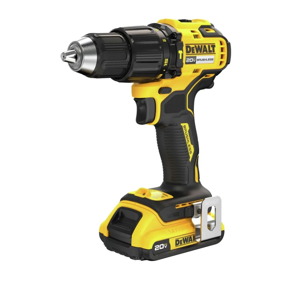 Hot Factory Reconditioned 20V MAX Lithium-Ion Brushless 1/2 in. Cordless Hammer Drill Kit (2 Ah) Hammer Drills