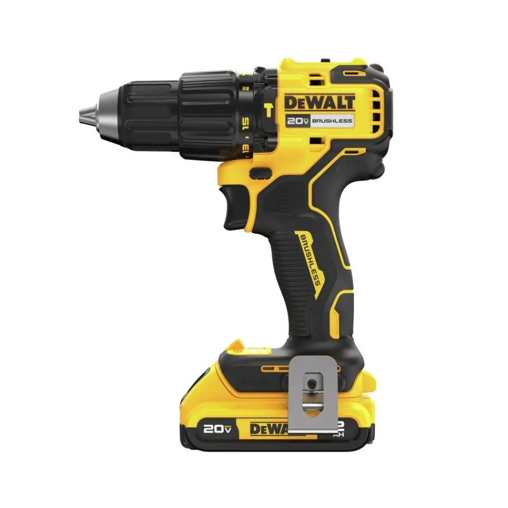 Hot Factory Reconditioned 20V MAX Lithium-Ion Brushless 1/2 in. Cordless Hammer Drill Kit (2 Ah) Hammer Drills