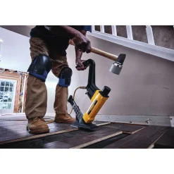 New Factory Reconditioned 2-N-1 16-Gauge Nailer and 15-1/2-Gauge Stapler Flooring Tool Pneumatic Nailers And Staplers