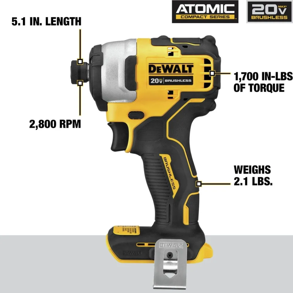 Factory Reconditioned 20V MAX ATOMIC Brushless Lithium-Ion Cordless 4-Tool Combo Kit (2 Ah) Combo Kits