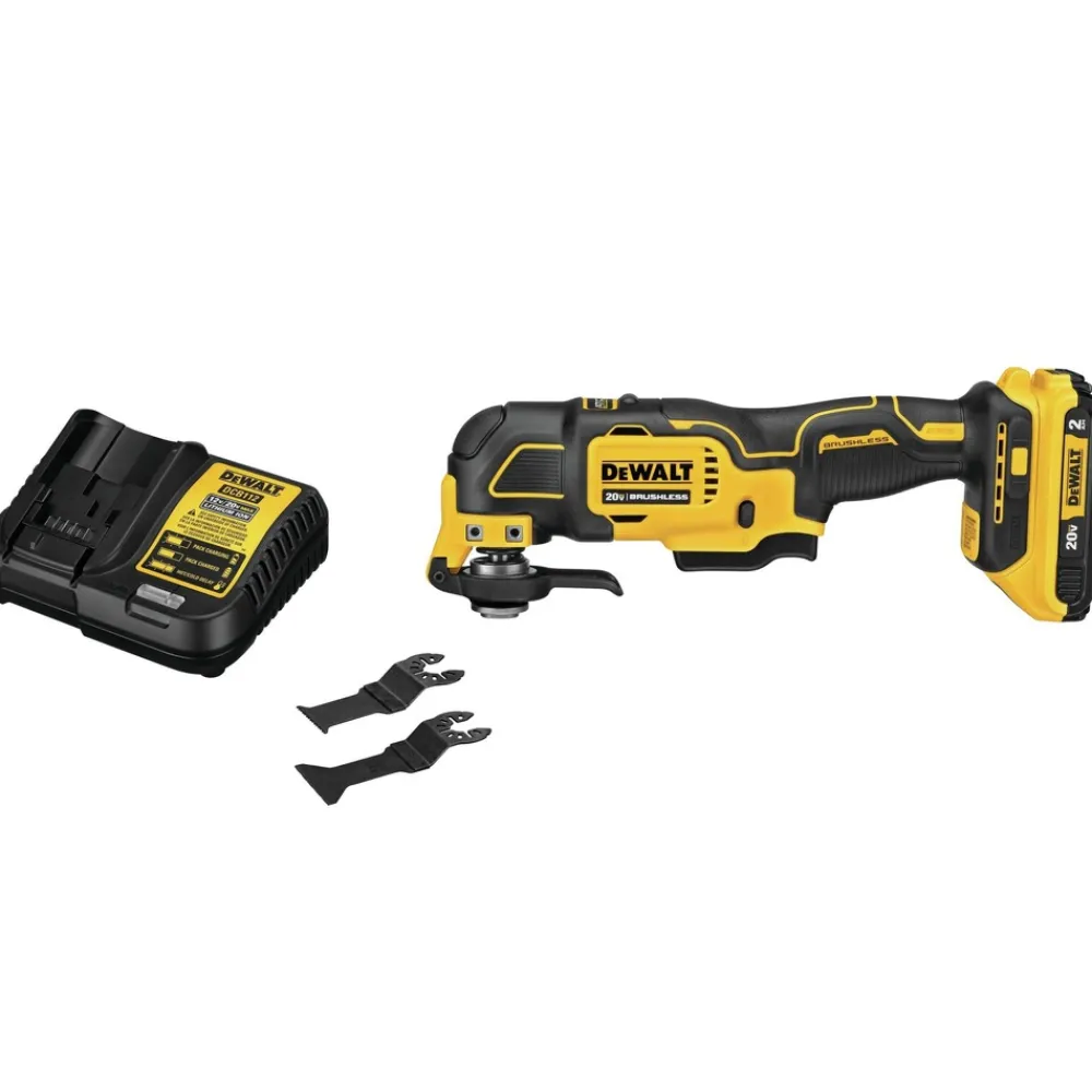 Outlet Factory Reconditioned 20V MAX ATOMIC Brushless Lithium-Ion Cordless Oscillating Multi-Tool Kit (2 Ah) Multi Tools