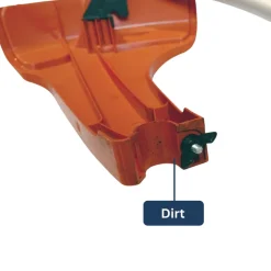 Discount Factory Reconditioned 130C 28cc 17 in. Cutting Width Gas String Trimmer String Trimmers